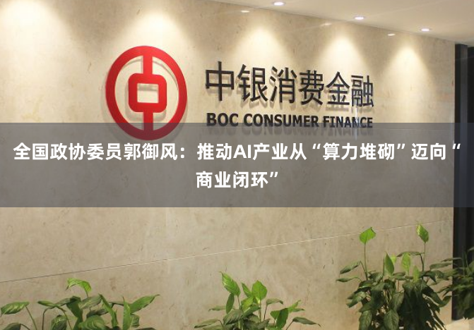 全国政协委员郭御风：推动AI产业从“算力堆砌”迈向“商业闭环”